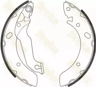 Комплект тормозных колодок Brake ENGINEERING купить