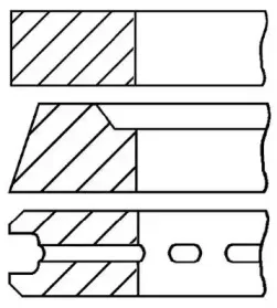 Комплект поршневых колец GOETZE ENGINE купить
