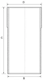 Гильза цилиндра GOETZE ENGINE купить