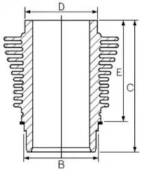 Гильза цилиндра GOETZE ENGINE купить