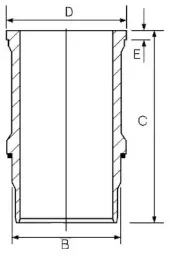 Гильза цилиндра GOETZE ENGINE купить