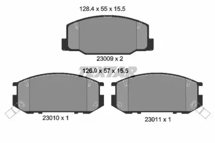 Комплект тормозных колодок, дисковый тормоз TEXTAR купить