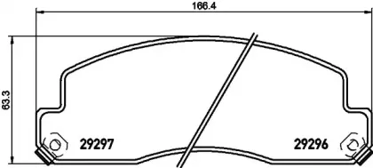 Комплект тормозных колодок, дисковый тормоз TEXTAR купить