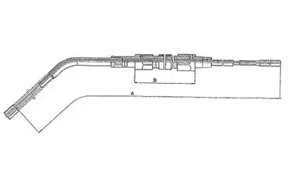 Трос, стояночная тормозная система TEXTAR купить