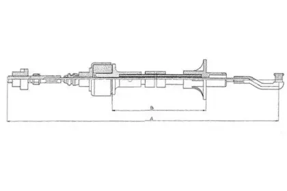 Трос, управление сцеплением TEXTAR купить