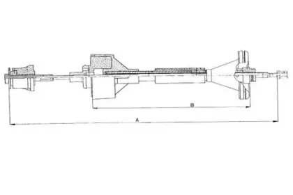 Трос, управление сцеплением TEXTAR купить