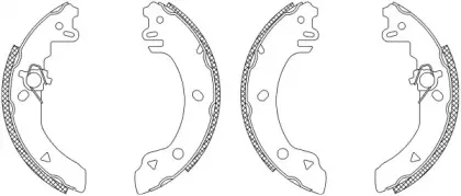 Комплект тормозных колодок TEXTAR купить