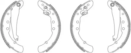 Комплект тормозных колодок TEXTAR купить