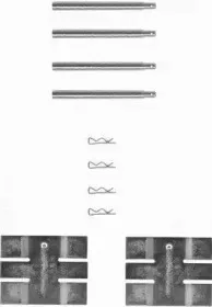 Комплектующие, колодки дискового тормоза TEXTAR купить