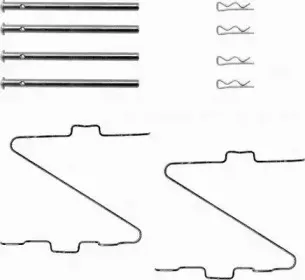 Комплектующие, колодки дискового тормоза TEXTAR купить