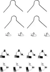 Комплектующие, колодки дискового тормоза TEXTAR купить