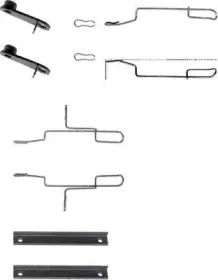 Комплектующие, колодки дискового тормоза TEXTAR купить