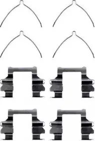 Комплектующие, колодки дискового тормоза TEXTAR купить