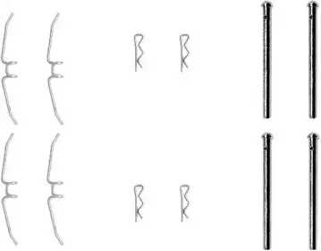 Комплектующие, колодки дискового тормоза TEXTAR купить