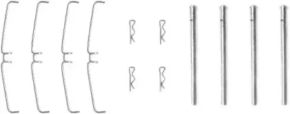 Комплектующие, колодки дискового тормоза TEXTAR купить