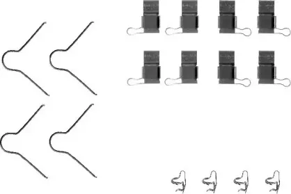 Комплектующие, колодки дискового тормоза TEXTAR купить