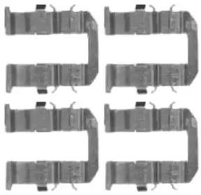 Комплектующие, колодки дискового тормоза TEXTAR купить