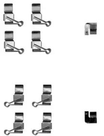 Комплектующие, колодки дискового тормоза TEXTAR купить