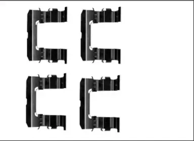 Комплектующие, колодки дискового тормоза TEXTAR купить