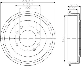 Тормозной барабан TEXTAR купить