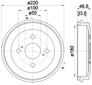 Тормозной барабан TEXTAR купить