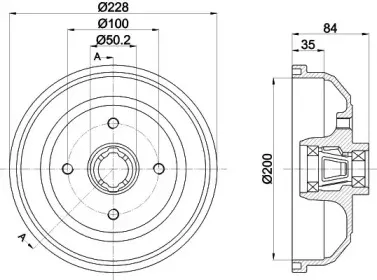 Тормозной барабан TEXTAR купить