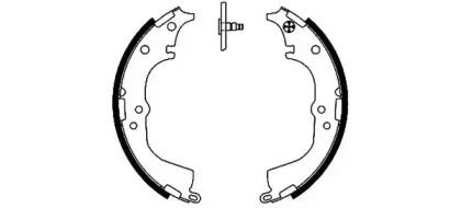 Комплект тормозных колодок TEXTAR купить