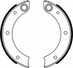 Комплект тормозных колодок, стояночная тормозная система TEXTAR купить