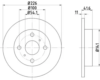 Тормозной диск TEXTAR купить