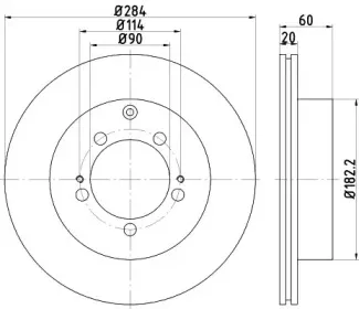 Тормозной диск TEXTAR купить