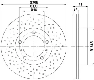 Тормозной диск TEXTAR купить