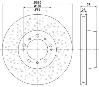 Тормозной диск TEXTAR купить