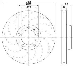 Тормозной диск TEXTAR купить