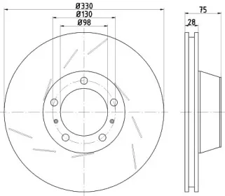 Тормозной диск TEXTAR купить