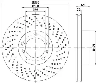 Тормозной диск TEXTAR купить