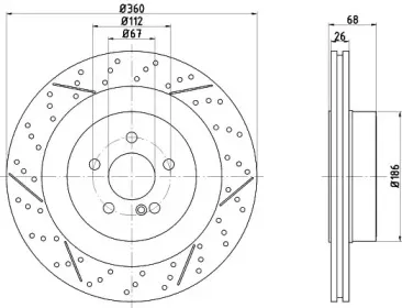 Тормозной диск TEXTAR купить