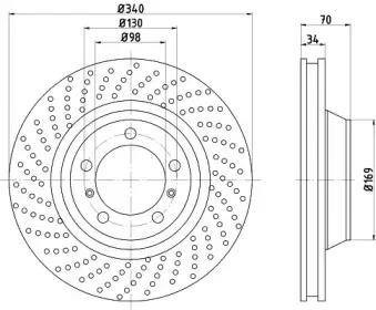 Тормозной диск TEXTAR купить