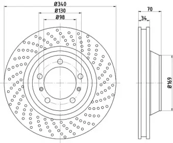 Тормозной диск TEXTAR купить