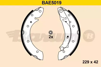 Комплект тормозных колодок BARUM купить