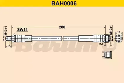 Тормозной шланг BARUM купить