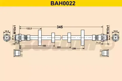 Тормозной шланг BARUM купить