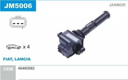Катушка зажигания JANMOR купить