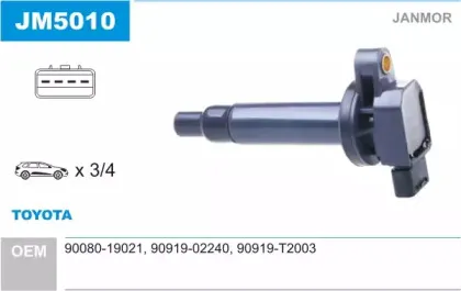 Катушка зажигания JANMOR купить