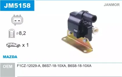 Катушка зажигания JANMOR купить