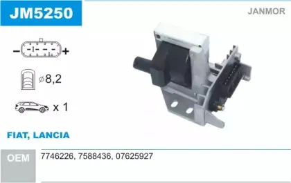 Катушка зажигания JANMOR купить