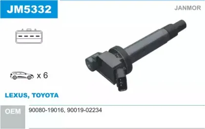 Катушка зажигания JANMOR купить