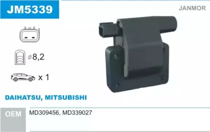 Катушка зажигания JANMOR купить