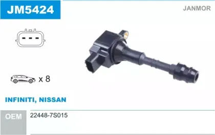Катушка зажигания JANMOR купить
