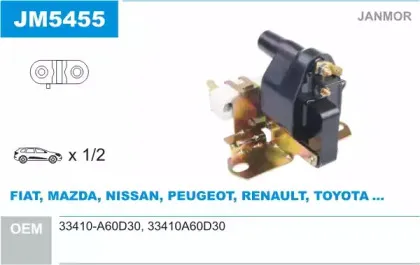 Катушка зажигания JANMOR купить