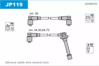 Комплект проводов зажигания JANMOR купить